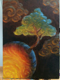 “World tree (that shelters all people)” original painting